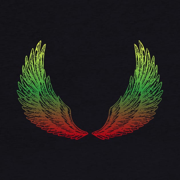 Reggae wings by DinoZard